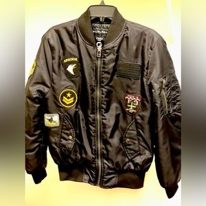 Airborne bomber jacket
